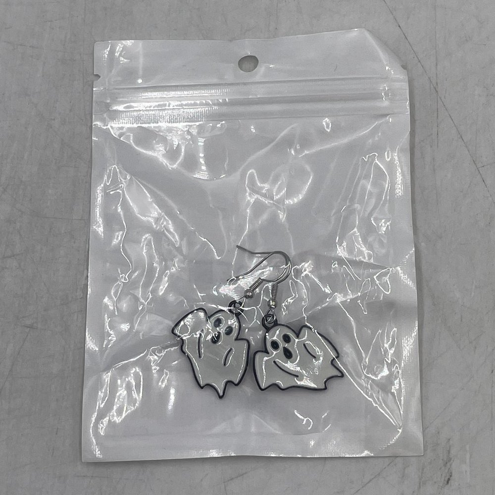 Women's Romwe Ghost Dangle Earrings